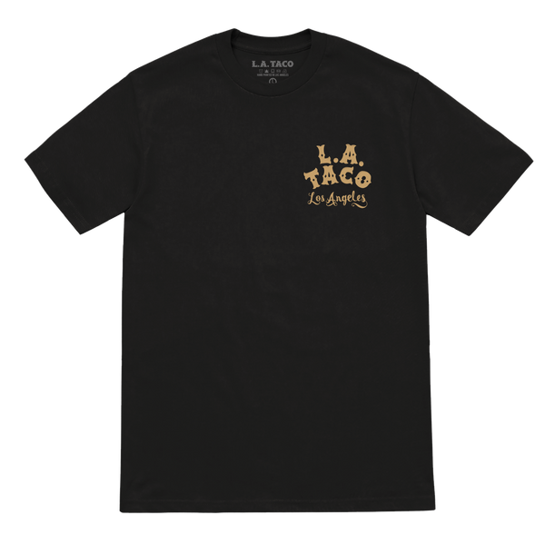 Original L.A. TACO T-Shirt (Black & Gold)