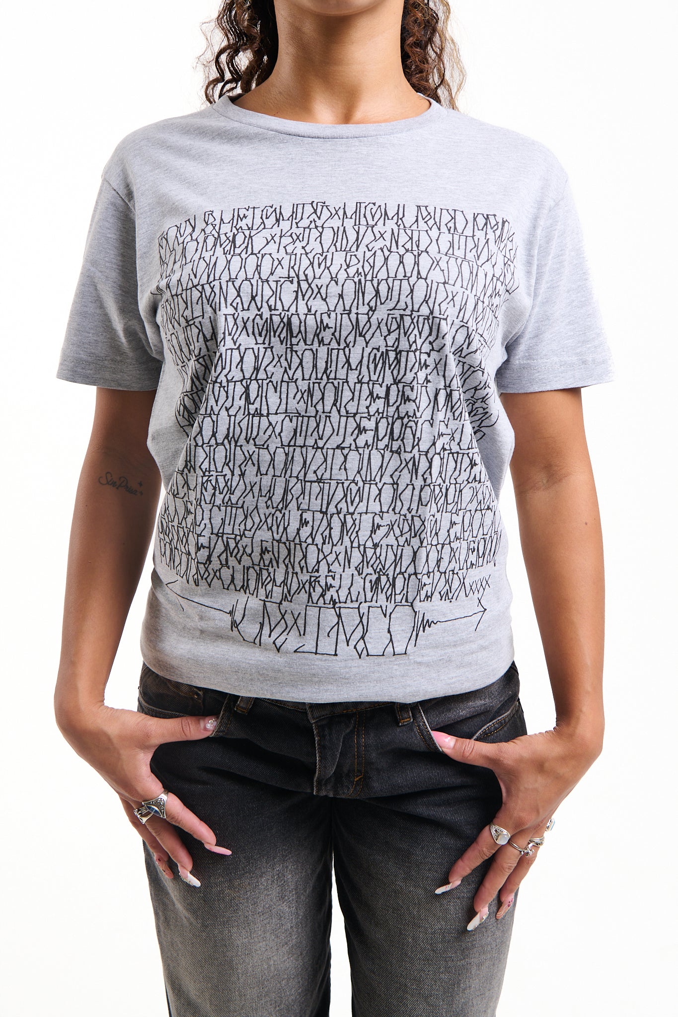 Neighborhood Roll Call T-Shirt by DEFER (Heather Grey)