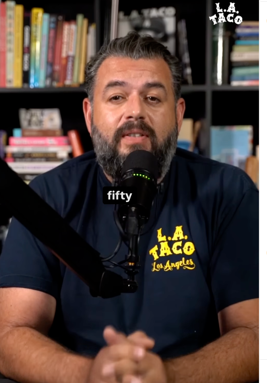 Original L.A. TACO T-Shirt (Navy Blue and Yellow)