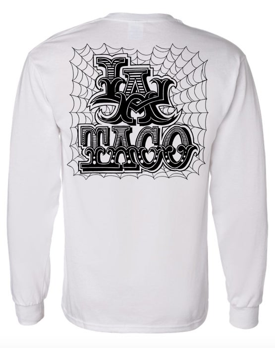 Long Sleeve T-Shirt by Bonks (White)