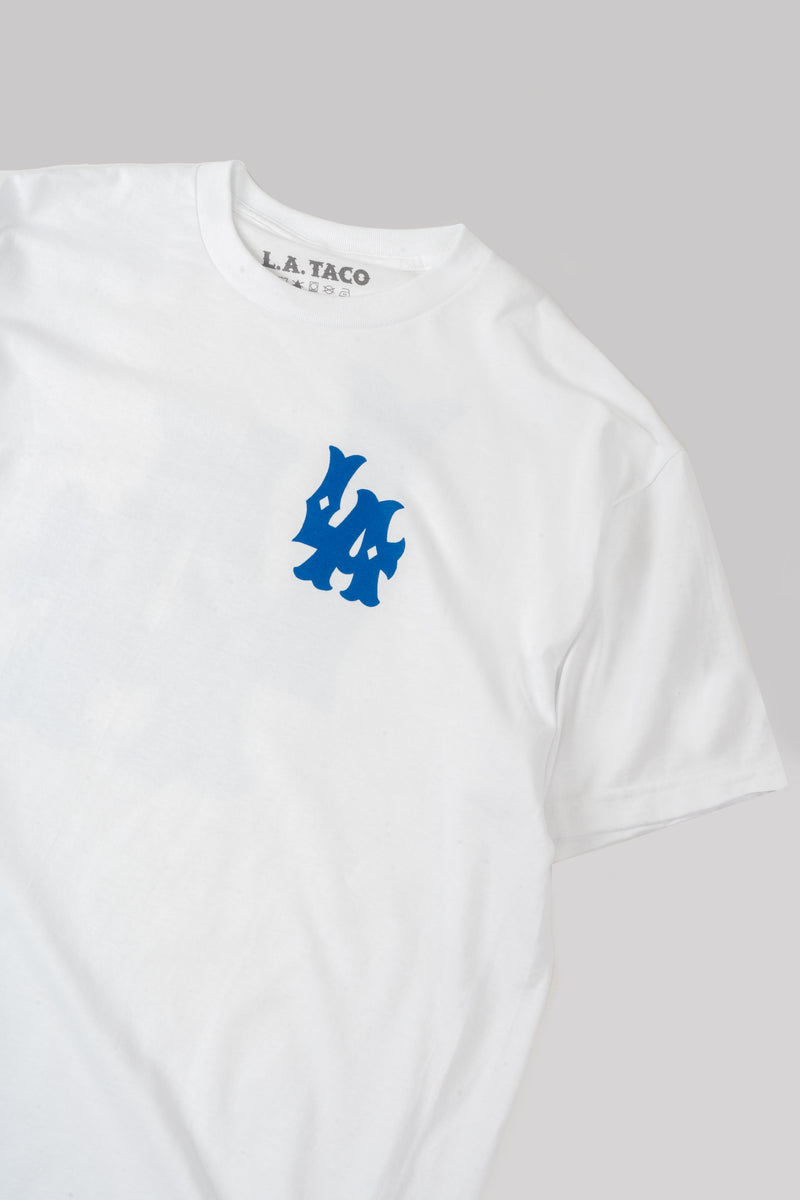L.A.' T-Shirt (Blue) – L.A. TACO