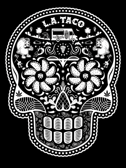 Calavera L.A. TACO Print by Ernesto Yerena