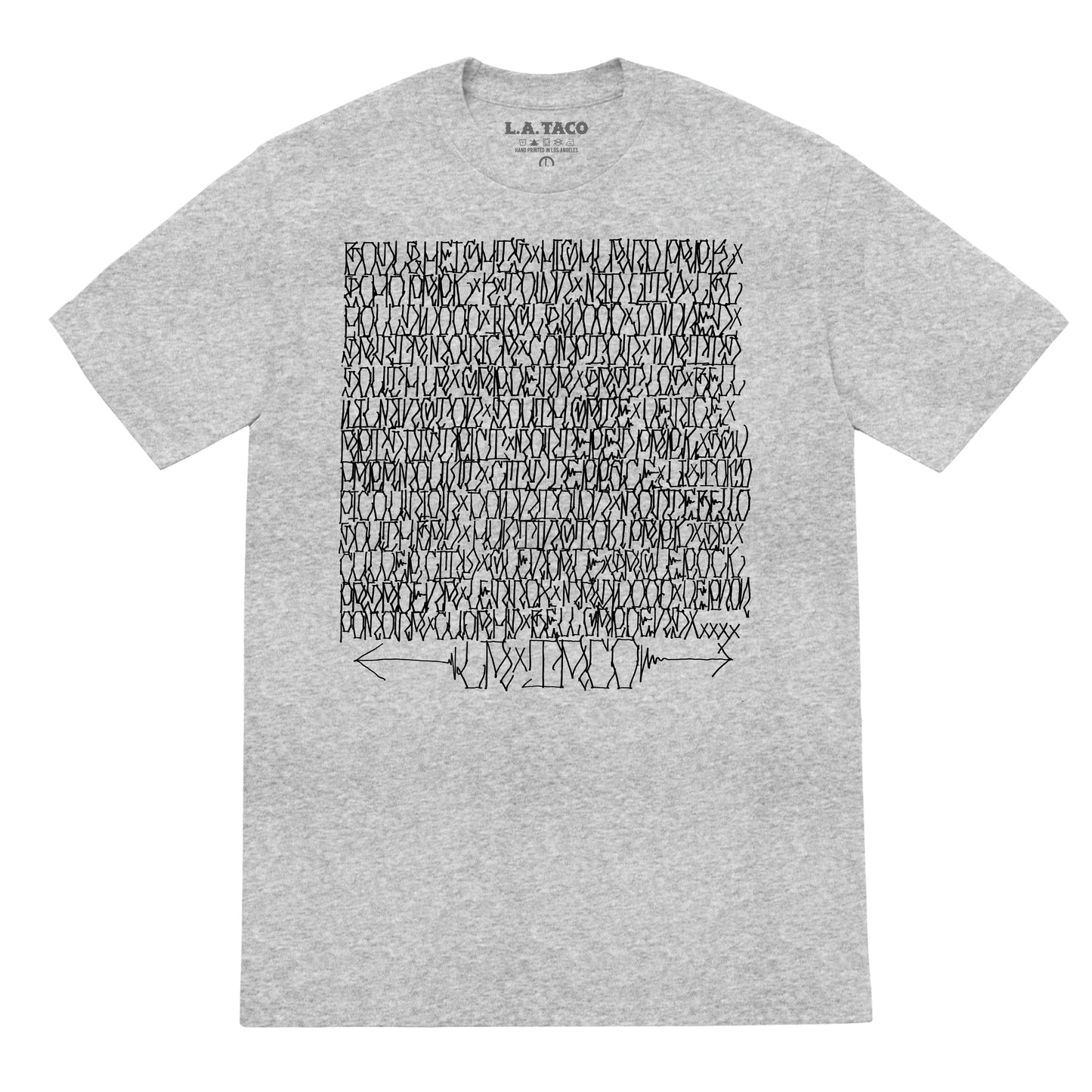 Neighborhood Roll Call T-Shirt by DEFER (Heather Grey)