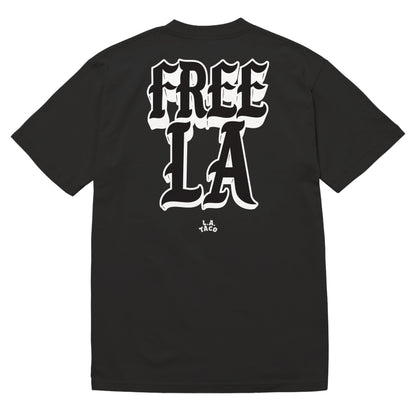 FREE L.A. TACO T-Shirt (Black and White)