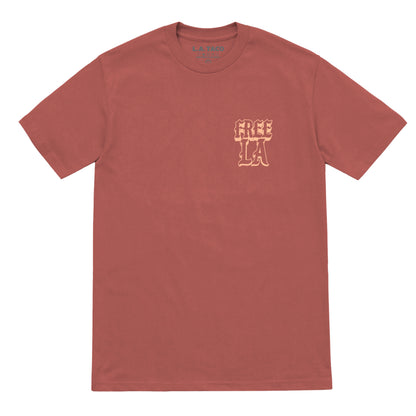 FREE L.A. TACO T-Shirt (Terracota and Cream)
