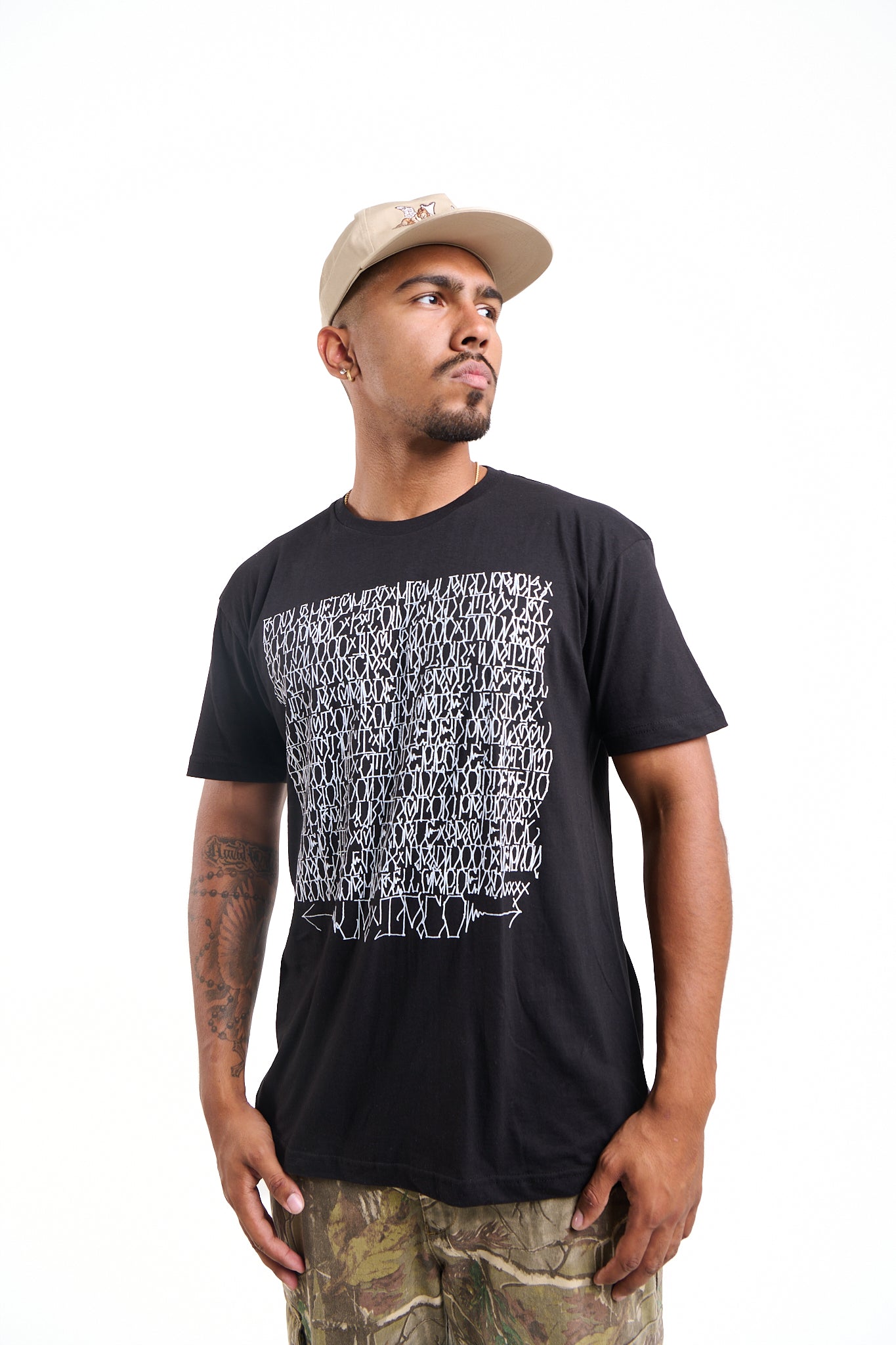 Neighborhood Roll Call T-Shirt by DEFER (Black)