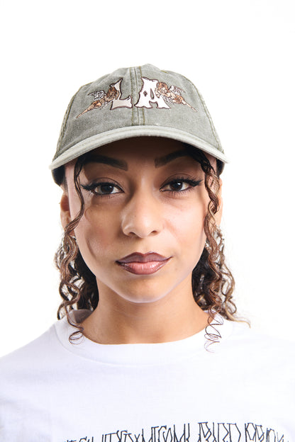 L.A. Angelic Hat (Relaxed Fit, Olive)