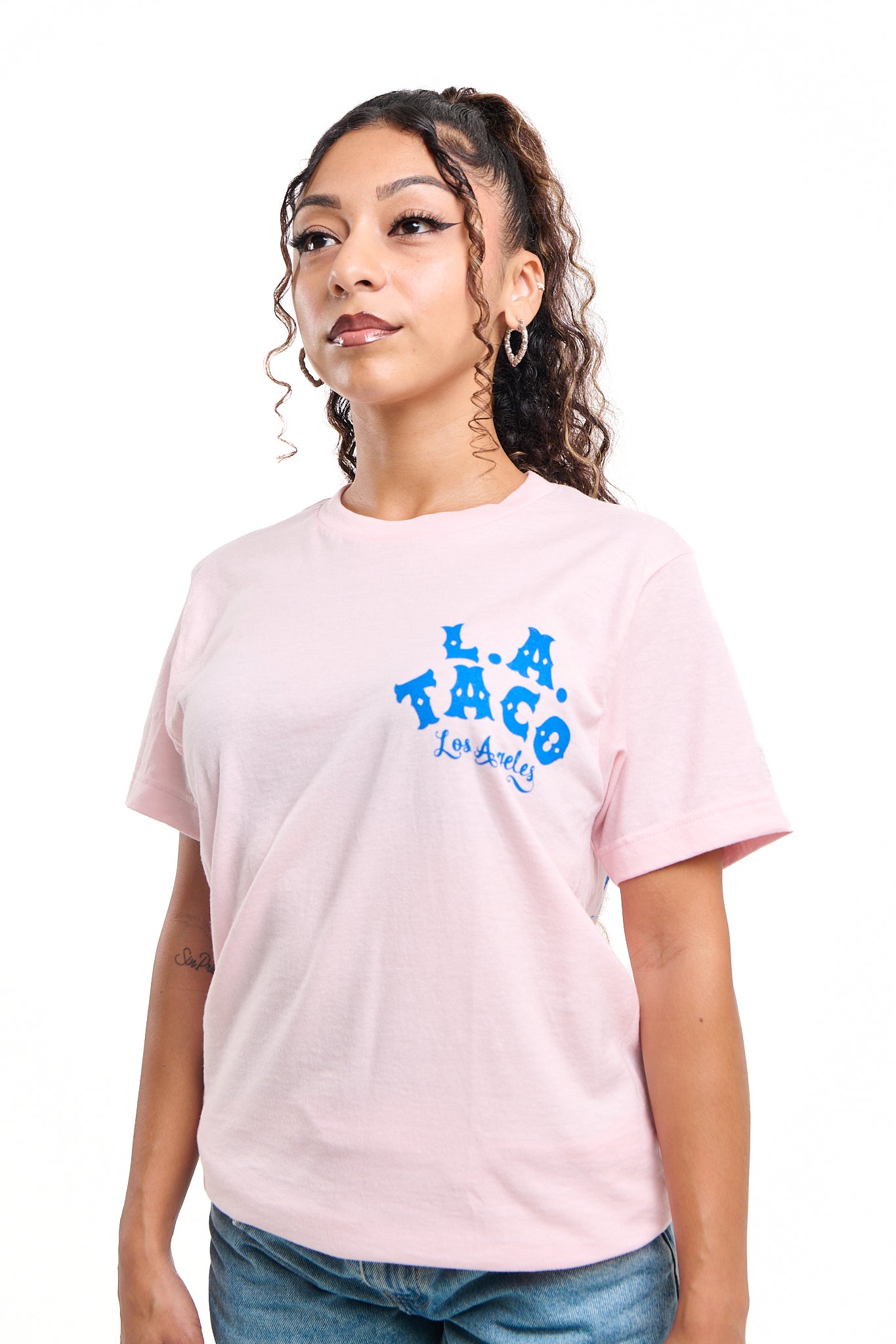 Original L.A. TACO T-Shirt (Pink + Blue)