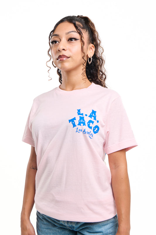 Original L.A. TACO T-Shirt (Pink + Blue)