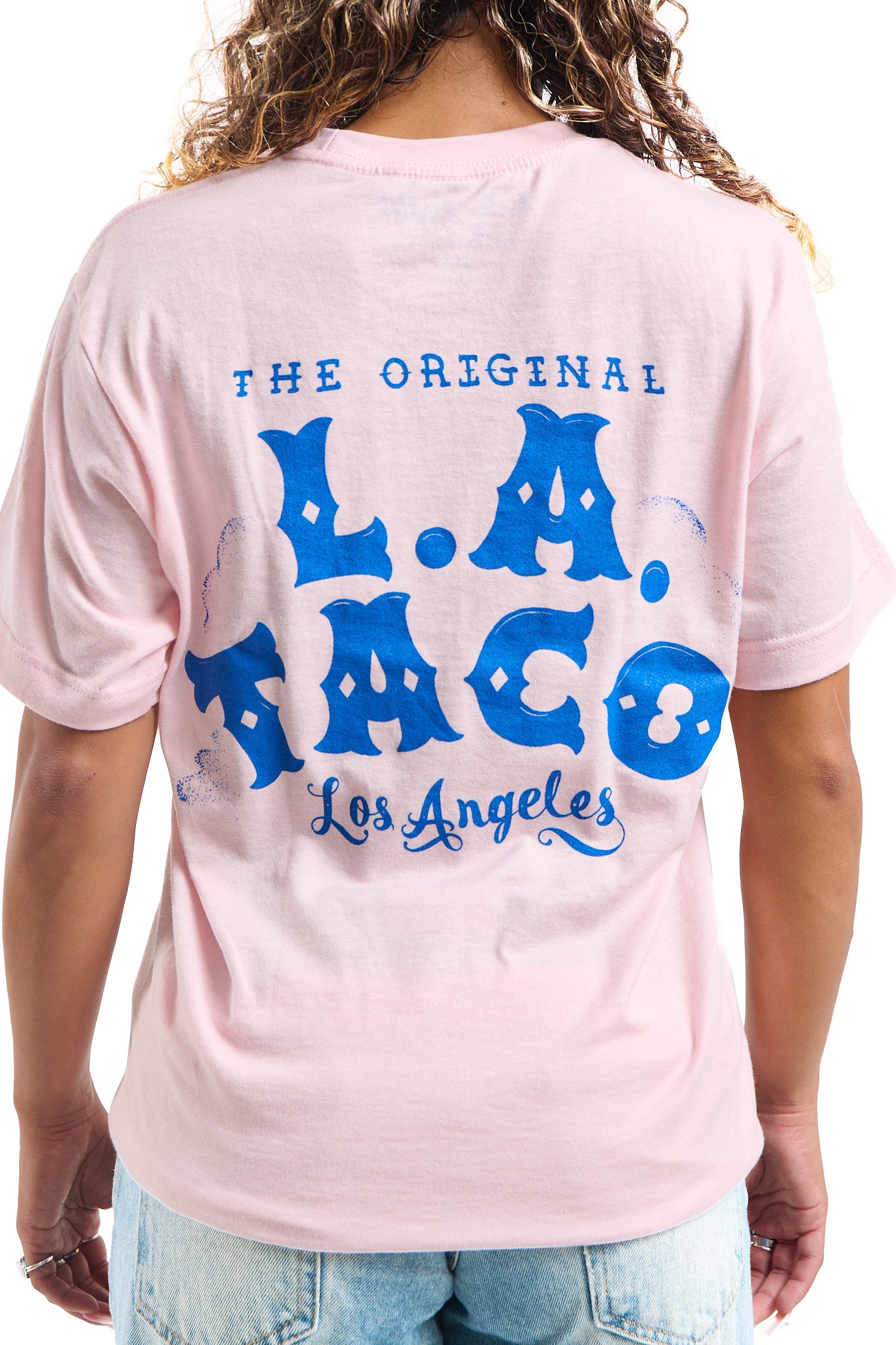 Original L.A. TACO T-Shirt (Pink + Blue)