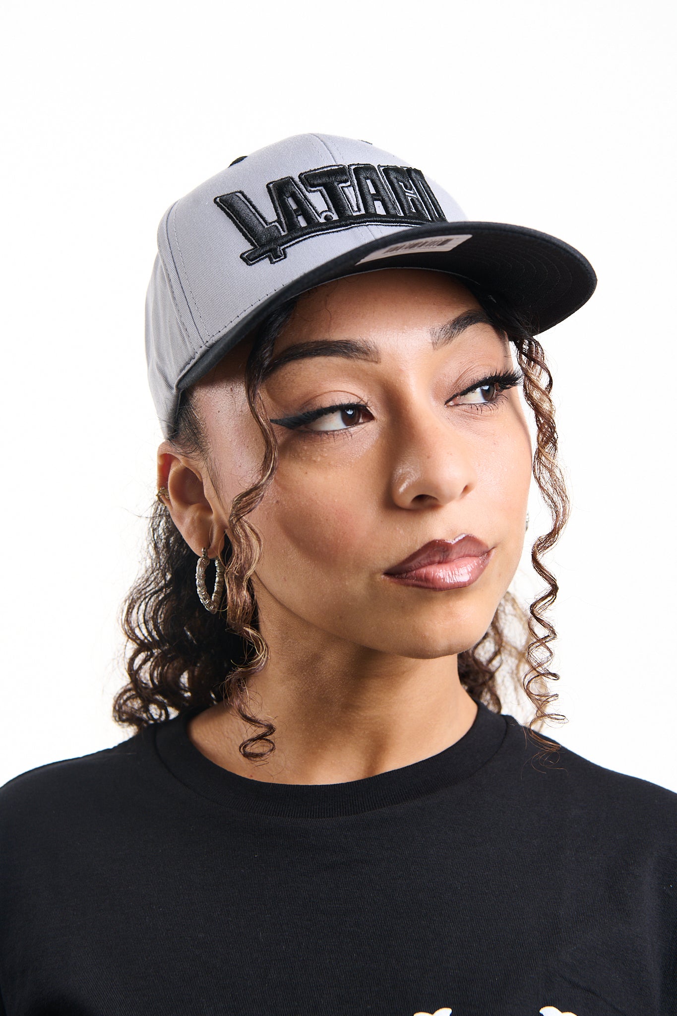 L.A. TACO Plaque Hat (Grey and Black)