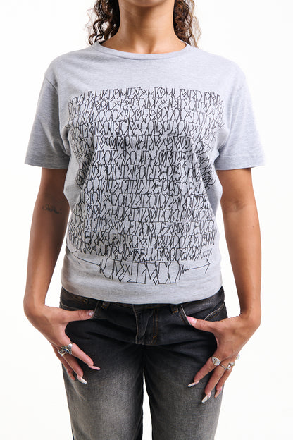 Neighborhood Roll Call T-Shirt by DEFER (Heather Grey)
