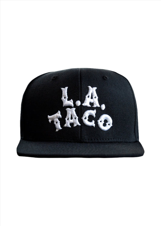 Black & White L.A. TACO Hat