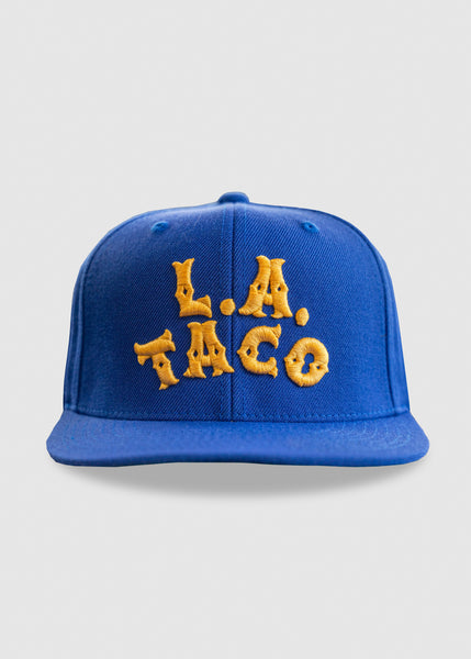Blue & Yellow L.A. TACO Hat