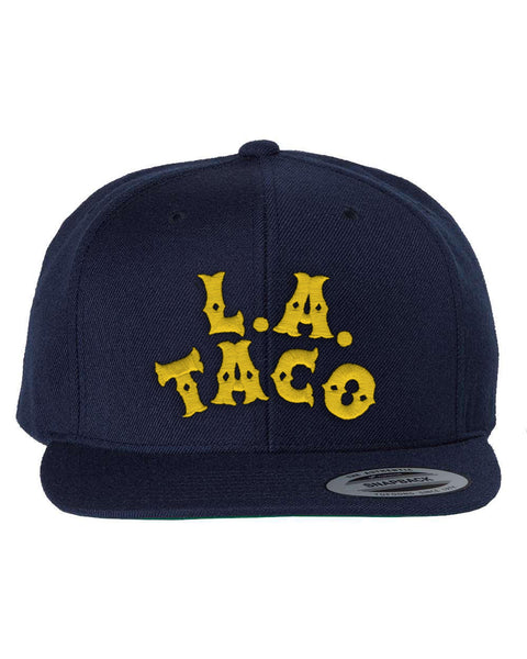 Navy Blue & Gold L.A. TACO Hat