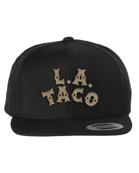 Black & Gold L.A. TACO Hat