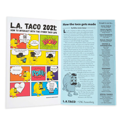 L.A. TACO "Taco Life" Zines Volume 1 and 2.